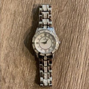 Bulova woman’s watch with Swarovski crystals